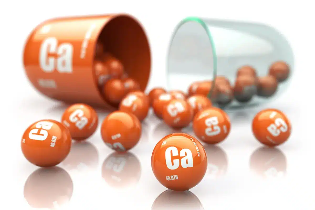 Calcium supplement pills