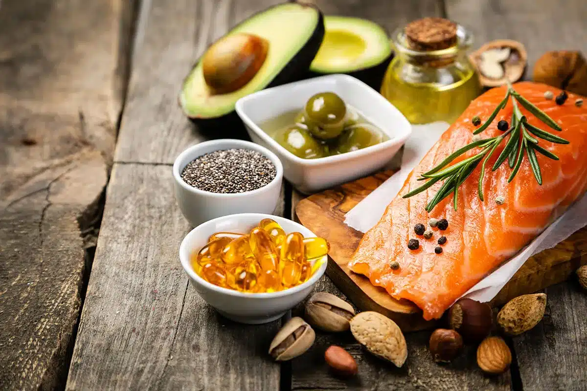 Healthy fats and omega-3s.