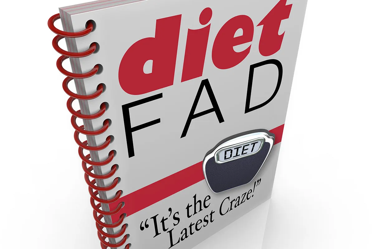 Book cover: Fad Diet.