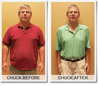 Chuck's 66 lbs Weight Loss Success Story
