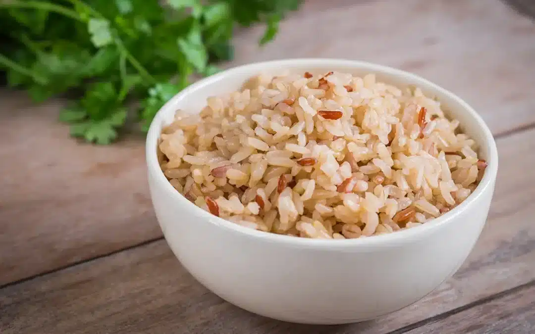 bowl brown rice