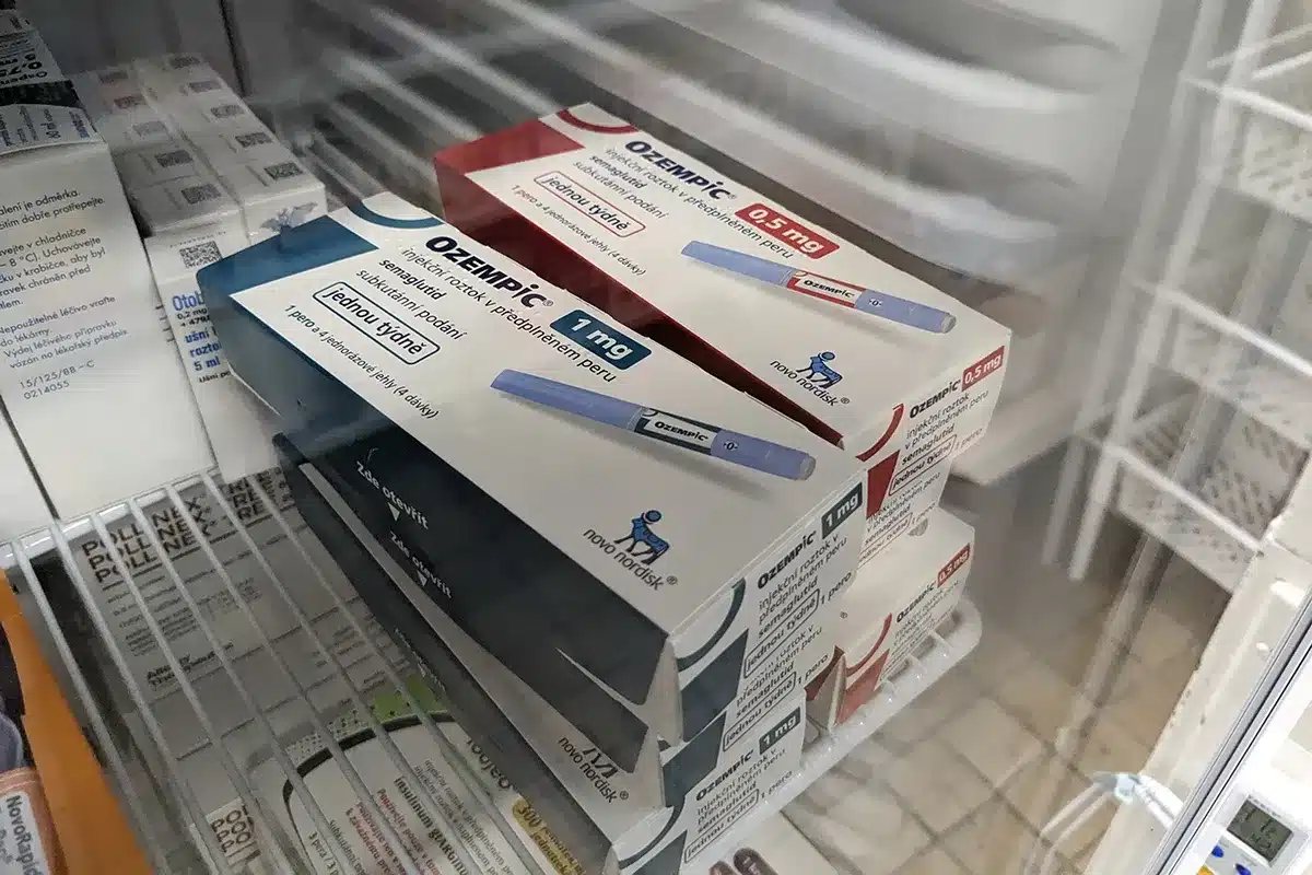 ozempic box of medication